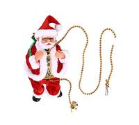 Gsycle Babbo Natale Che Si Arrampica, Babbo Natale Che Si Arrampica sulla Corda Ornamento Natalizio Decorazione Natalizia Appesa per La Decorazione della Casa del Camino Dell'albero di Natale