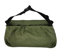 Gsycle Borsa per la raccolta della frutta regolabile, borsa per la raccolta della frutta in tessuto Oxford, grembiule per raccolta, borsa per attrezzi appesa in vita per giardino, (Verde)