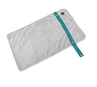 Gsycle Calda coperta del giro riscaldato USB, calore istantanea Tiro riscaldato Porta riscaldato Tiro elettrico di riscaldamento rapido per il viaggio in casa del dormitorio di ufficio (Argento)