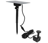 Gsycle Fontana ad energia Solare, Piazza all'aperto 5V da Bagno Mobile per Uccelli galleggianti Stagno Decorazione del Giardino per Giardino, Stagno, Piscina
