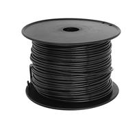 Gsycle Linea del Trimmer a Corda Rotonda, 3,3 mm Black Universal Weedeater String Nylon ccia Linea per Il Giardino della casa La Maggior Parte dei TOSA (142m / 465.9ft)