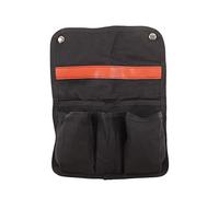 Gsycle Organizzatore laterale della sedia a bracciolo, sedia a rotelle della sedia a tasca sedia per sedia laterale Accessori reclinabili per le riviste in campeggio per le riviste in (NERO)