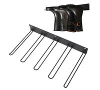 Gsycle Porta di avvio montato a parete, ganci wader per un organizzatore di avvio con cuscinetto a carico grande per stivali alti e scarpe da cowboy, vassoi per gli stivali per l'ingresso