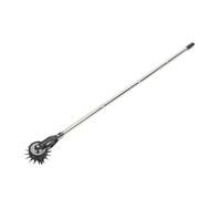 Gsycle Ruota Rotary Edger Latn Tool, Manuale in Acciaio Inossidabile Prato Bordi taglierina Bordo del Bordo con 4 sezioni Manico per Il Giardino del Giardino. (4 sezioni)