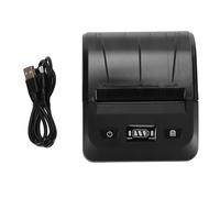 Gsycle Stampante di ricevuta Bluetooth, supporto pompato pluviale 80 mm stampante per ticket termico mobile per Android, iOS, Windows