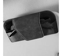 GSYDaMai Custodia Occhiali da Auto per Audi A1 S-Line A1 Sportback A1 S A2 A3 S-Line A3 8P 8V A3 1995-2024,Portaocchiali Auto,Occhiali da Sole, Chiavi, Carte,Black