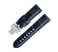 GSZCCZS 20mm 22 mm 24 mm morbido mucca morbida in pelle vera in pelle di bambù per cinghia per accessori per cintura in serie