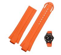 GSZCCZS 24 mm*da 12 mm per orologio in gomma a tracolla in gomma impermeabile per chiusura pieghevole in acciaio inossidabile in acciaio inossidabile in acciaio inossidabile.