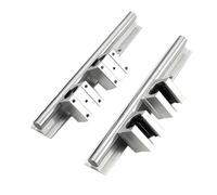 GSZCCZS 2pcs Gara lineare SBR16 1500mm + 4 Pezzi SBR16UU Cuscinetti lineari per Parti CNC Guida lineare 16mm