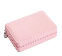 GSZCCZS Bancella di Gioielli in Pelle con Collana di Gioielli a Specchio Collana Orenatrice per Le Orecchie dell'anello Bracciale per Gioielli Regola