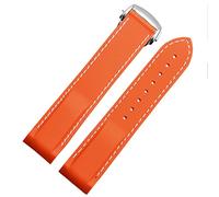 GSZCCZS Banda di orologi in silicone impermeabile per cinghia di orologio in gomma MEIDUS RUDDER MEIDUS Cingcio 22mm