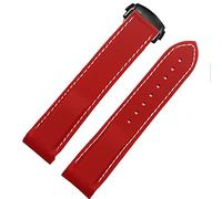 GSZCCZS Banda di orologi in silicone impermeabile per cinghia di orologio in gomma MEIDUS RUDDER MEIDUS Cingcio 22mm