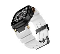 GSZCCZS Banda di orologio in gomma per banda S10 46 mm S10 42 mm Ultra 49mm 45 mm 44 mm di orologeria in gomma Cingcio impermeabile