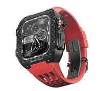 GSZCCZS Canca in gomma della custodia in fibra di carbonio ， per banda 44/45mm 9 8 7 6 5 4 Serie SE Orologio di modifica di protezione dell'aggiornamento