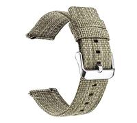 GSZCCZS Cinghia di orologio 22mm 20mm Nylon Watch cinghia 22mm a rilascio rapido a rilascio 18mm 20mm (grigio, 24mm)