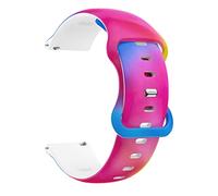 GSZCCZS Cinghia di orologio da 20 mm per vivoactive 3 Venu Sq Vivomove HR Silicone Printing Band Forerunner 645m 245m 55 Bracciale a banda di guardia