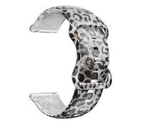 GSZCCZS Cinghia di orologio da 20 mm per vivoactive 3 Venu Sq Vivomove HR Silicone Printing Band Forerunner 645m 245m 55 Bracciale a banda di guardia