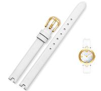 GSZCCZS Cinghia di orologio in hide è adatto per il cinturino intaccato tissot 1853 Flamenco Serie T003/209 Women Watch Chain 8 10 12mm nero
