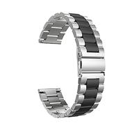 GSZCCZS Cinghia di orologio in metallo traspirante cinghia in acciaio inossidabile, cinghia sostituibile a rilascio rapido in acciaio inossidabile 12 mm-26 mm