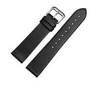 GSZCCZS Cinghia di orologio in pelle per uomini e donne -Accessori per fibbia morbidi sottili catena di orologi a grana semplice (D, 12 mm)