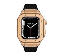 GSZCCZS Cinta di Orologi in Lega per la Serie 8 7 6 5 4 SE 45mm 42mm 44 mm in Metallo in Metallo in Metallo in Acciaio Inossidabile Inossidabile Business Casual Style Cink
