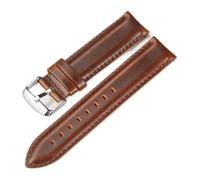 GSZCCZS Cintura con cabina solida Guida in pelle Guida fascia da orologio 18mm 20mm 22 mm Cinghie di orologi a rilascio rapido (Star di White-Patch a cinque punte di 4,18 mm)