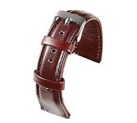 GSZCCZS Cinturini da orologi in pelle cinturini in pelle 18mm 20mm 22mm 24mm da orologi da orologio Quick Release Watchbands for Men Women Watch Band /18mm /K Brown