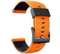GSZCCZS Cinturino di ricambio in silicone da 24 mm per braccialetto 7 D5 9 Spartan Sport Wrist HR Baro Smart Watch Wristband, 24mm