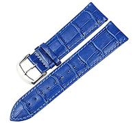 GSZCCZS Cinturino in pelle per orologio, 16 mm, 18 mm, 20 mm, 22 mm, colore bianco, accessorio per orologio (monocolore, 19 mm)