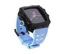 GSZCCZS Elastico della custodia in fibra in fibra di carbonio ， per 44 mm 45 mm Series 9 8 7 SE 6 5 4 orologio Mod kit di cinghia fai -da -te set di cornice Upgrade Sostituisci accessori cinghia