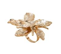 GSZCCZS Gioielli per Ragazze Accessori per Gioielli con Anello Floreale Geometrico alla Moda Steampunk Ghirlanda per Gioielli da Donna con vestibilità Regolabile