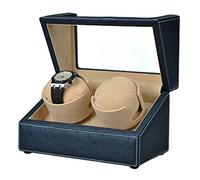 GSZCCZS Guarda Gli avvolgitori Watch Winder, Tavolo da frullato a Rotazione Ultra Quiet House 2+0 Box Motori elettrici impedire all'orologio di interrompere Le scatole di avvolgimento Automatiche W