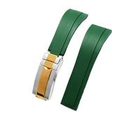 GSZCCZS Guarda la fascia compatibile con accessori per orologi da guardia in silicone da yacht-master /20 mm con logo/BLA