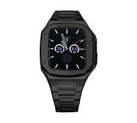 GSZCCZS Kit di modifica della cinturino della custodia per orologi in metallo ， per banda 41mm 44mm 45mm Series 9 8 7 6 5 4 SE Upgrade Sostituisci set di cinturini