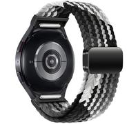 GSZCCZS Nessuna fascia intrecciata intrecciata per Galaxy 7 6 5 4 44mm 44mm/5 Bracciale Pro per Galaxy Watch6 Watch4 Classic 47 43 Cinghia