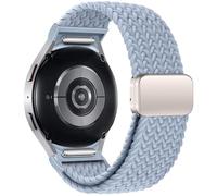 GSZCCZS Nessuna fascia intrecciata intrecciata per Galaxy 7 6 5 4 44mm 44mm/5 Bracciale Pro per Galaxy Watch6 Watch4 Classic 47 43 Cinghia