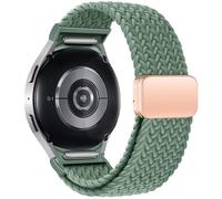 GSZCCZS Nessuna fascia intrecciata intrecciata per Galaxy 7 6 5 4 44mm 44mm/5 Bracciale Pro per Galaxy Watch6 Watch4 Classic 47 43 Cinghia