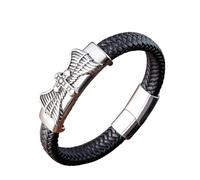 GSZCCZS NUOVO 2025 Bracciale unisex in pelle inossidabile in acciaio inossidabile Eleganti Accessori per gioielli grosso maschili con il tuo regalo creativo alla moda per donne e uomini