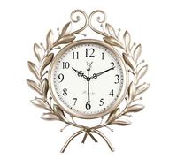 GSZCCZS Olive Branch Shape Design Orologio da Parete American Style American Creative Wall Clocks Fashion Modern Home Personality Clock Non ticchettio