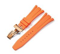 GSZCCZS Per AP Royal Oak Offshore 15400/15202/15703 Sciame in gomma Strap Cintino Accessori per cinturini da orologio 27mm 28mm