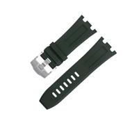 GSZCCZS Per Audemars e Piguet Belt 15710/15703 Non rilascio di qucik 28mm Nature Fluorine Accessori per bracciale in gomma morbida Fkm Banda