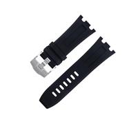 GSZCCZS Per Audemars e Piguet Belt 15710/15703 Non rilascio di qucik 28mm Nature Fluorine Accessori per bracciale in gomma morbida Fkm Banda