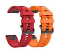 GSZCCZS Per Forerunner 935 Watch Band Silicone Watch Strap Sostituzione per Fenix 5/Fenix 5 Plus/Fenix 6/Fenix 6 Pro/Forerunner 935/945/Approccio S60/Quatix 5