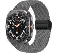 GSZCCZS Per Galaxy Watch Ultra cinghia 47mm Accessori magnetici Nylon intrecciato Bracciale sportivo Correa per Galaxy Watch 7 Ultra Watchbands