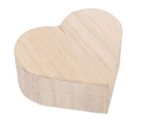 GSZCCZS Scatole di Gioielli a Forma di Cuore, scatole di stoccaggio di Gioielli in Legno scatole da imballaggio in Legno di Gioielli in Legno, per Gioielli Piccoli Regali