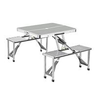 GSZCCZS Sedia da tavolo pieghevole all'aperto in campeggio in lega in lega da picnic tavolo da picnic impermeabile da tavolo pieghevole per tavolo da spiaggia campeggio 3