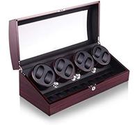 GSZCCZS Shaker Meccanico Orologio Automatico Orologio Scatola di avvolgitore Extra stoccaggio Orologio Orologio Orologio Meccanico da Tavolo da Tavolo Vento Coperchio Aperto motorino Motore Auto-Stop