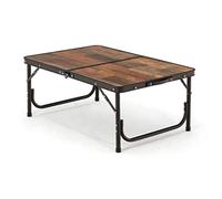 GSZCCZS Tavolo da campeggio pieghevole esterno in alluminio in alluminio scrivania pieghevole esterna mobili per escursionisti per viaggi barbecue speranzosi, grande