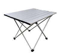 GSZCCZS Tavolo da campeggio pieghevole in lega di alluminio portatile per la scrivania per la cena esterna leggera e pieghevole per picnic per la festa