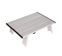 GSZCCZS Tavolo da campo mini tavolo pieghevole per esterno barbecue campeggio campeggio per scrivania computer pieghevole in lega di alluminio in lega di viaggio per esterno per esterno (colore: BLAC